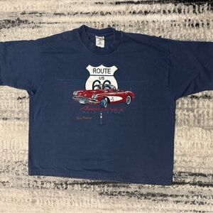 Vintage Route 66 Graphic T-Shirt